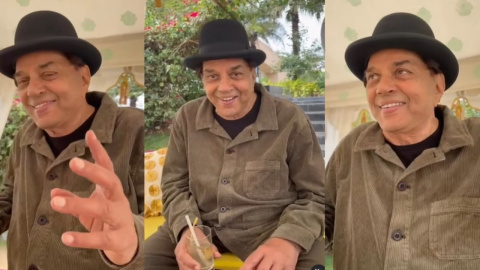 WATCH: Dharmendra's dancing video at granddaughter's wedding impresses sons Sunny Deol and Bobby Deol | PINKVILLA