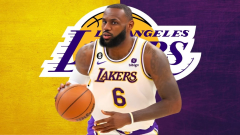 Lebron hot sale lakers 6