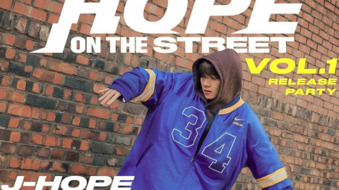 BTS' J-Hope's HOPE ON THE STREET official album release party for 