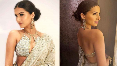 10 best saree looks of Ashu Reddy | Times of India