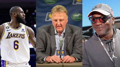 Michael Jordan or LeBron James? Larry Bird Weighs In on NBA GOAT Debate  With Huge Statement