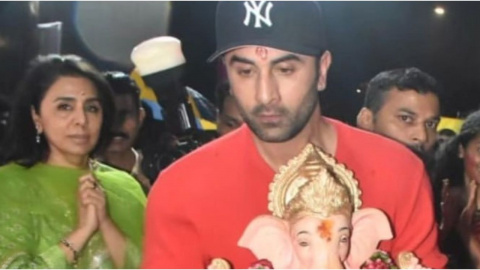 Neetu Kapoor Shares an Image of Ranbir Kapoor on Instagram And