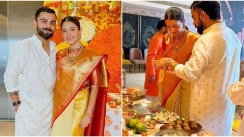 IN PICS: Virat Kohli, Anushka Sharma and family set to celebrate