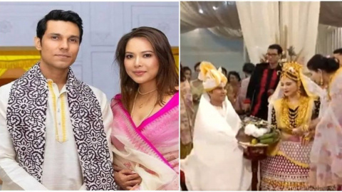 Randeep Hooda, Lin Laishram tie the knot in traditional Meitei