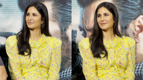 Katrina Kaif in top giallo