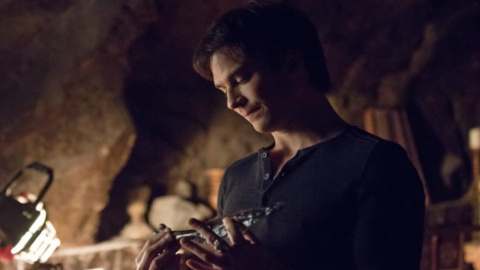 Ian Somerhalder, damon salvatore, the vampire diaries, HD phone