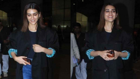 Kriti Sanon is more glamorous than your average jet-setter and her latest  airport look is PROOF | PINKVILLA