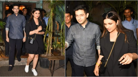 Parineeti Chopra flaunts fancy ring amid engagement reports post enjoying a  dinner date with Raghav Chadha | PINKVILLA