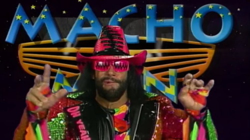 Macho Man Randy Savage and Gorgeous George with TLC