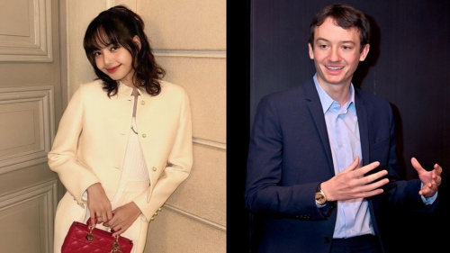 BLACKPINK's Lisa poses next to rumored BF Frédéric Arnault for the first  time publicly at official event; see PICS | PINKVILLA: Korean