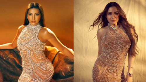 Oh So HOT! Nora Fatehi Sizzles In An Embellished Body-Hugging Gown, Leaves  Fans SWOONING, Call Her 'Kohinoor' - Filmibeat