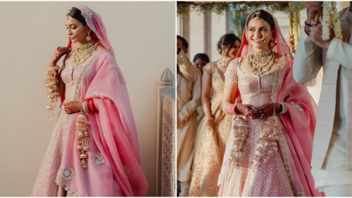 How to Color Style your Double Dupattas + some unique Color Combinations |  Latest bridal lehenga designs, Unique color combinations, Latest bridal  lehenga