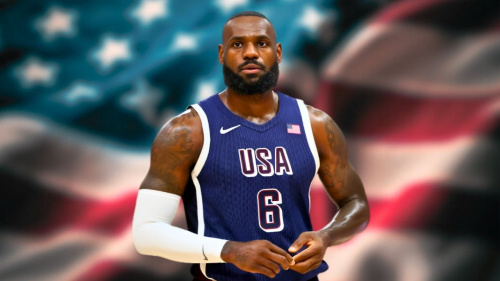 LeBron James Makes History as First Male Basketball Player to Carry USA Flag  at Paris Olympics 2024 Opening Ceremony | PINKVILLA