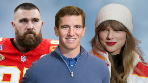 Eli Manning Refuses to Text Travis Kelce for Taylor Swift Meet Up for His  Kids | PINKVILLA