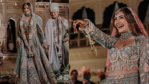 Buy Bollywood kareena Kapoor Inspired Light pink sequins saree in UK, USA  and Canada
