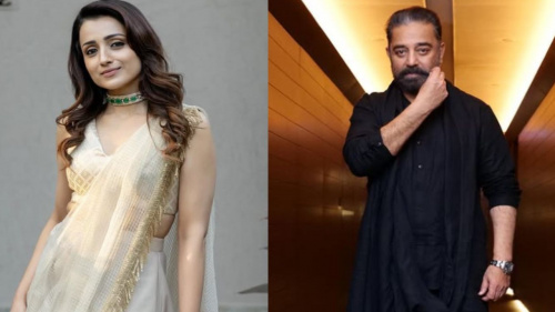 Trisha Krishnan exudes boss lady vibes as she reunites with her Thug Life  co-star Kamal Haasan; check PICS | PINKVILLA