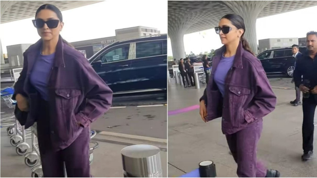 Deepika Padukone turns heads in chic airport look: See here