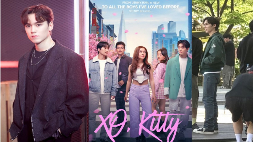 SEVENTEEN's Vernon, Legitimate poster for XO Kitty; Image Courtesy: PLEDIS Leisure, Netflix Korea, X (beforehand Twitter)