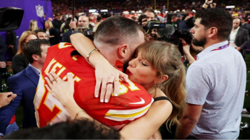 Taylor Swift And Travis Kelce Seen Getting Cozy At Dinner Date In Los ...