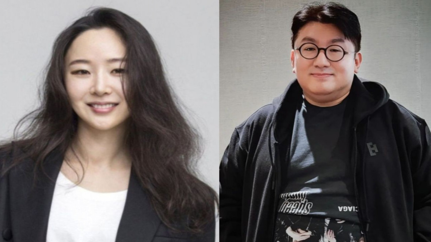 Min Hee Jin, Bang Si Hyuk: HYBE, Bang Si Hyuk's Instagram