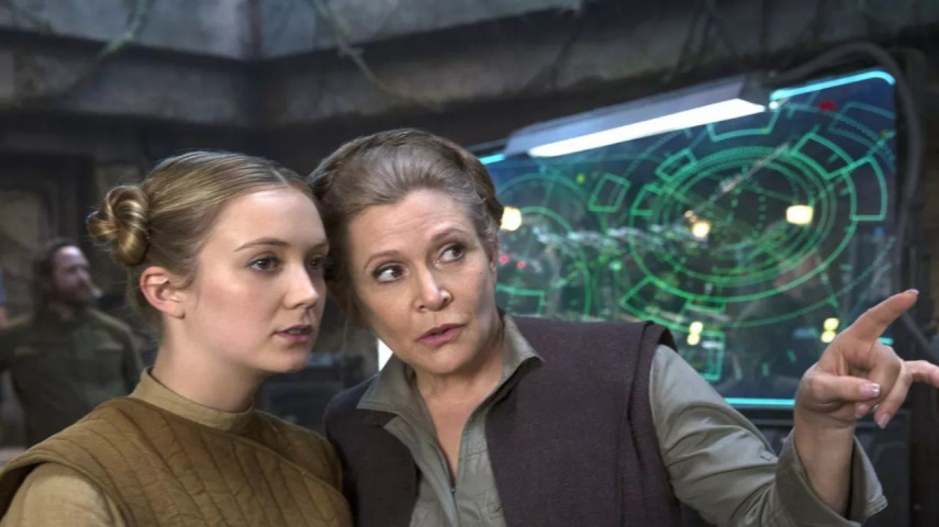 'That Was Her Favorite': Billie Lourd Names Star Wars Movie She And Mom ...