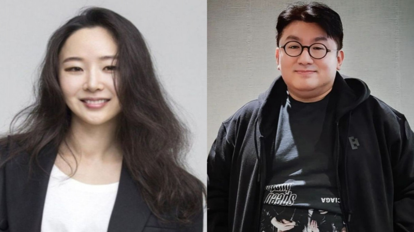 Min Hee Jin, Bang Si Hyuk: HYBE, Bang Si Hyuk's Instagram