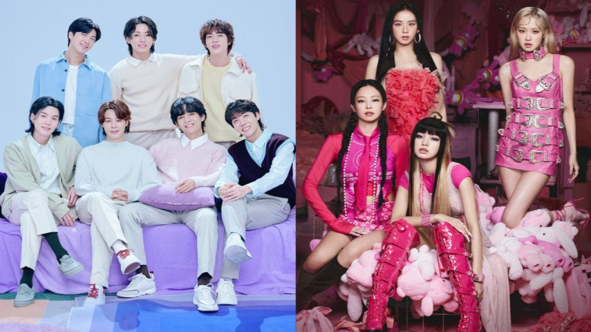 BTS, BLACKPINK; Image Courtesy: BIGHIT MUSIC, YG Leisure