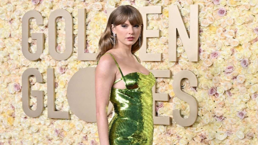 Taylor Swift sitting next to Studio giants at Golden Globes 2024 sparks ...
