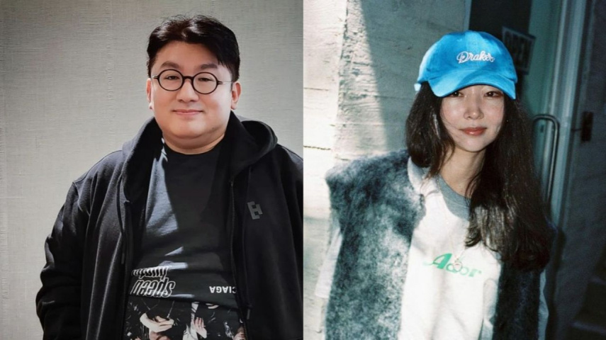 Bang Si Hyuk (Inside most Instagram page), Min Hee Jin  (Inside most Instagram page)