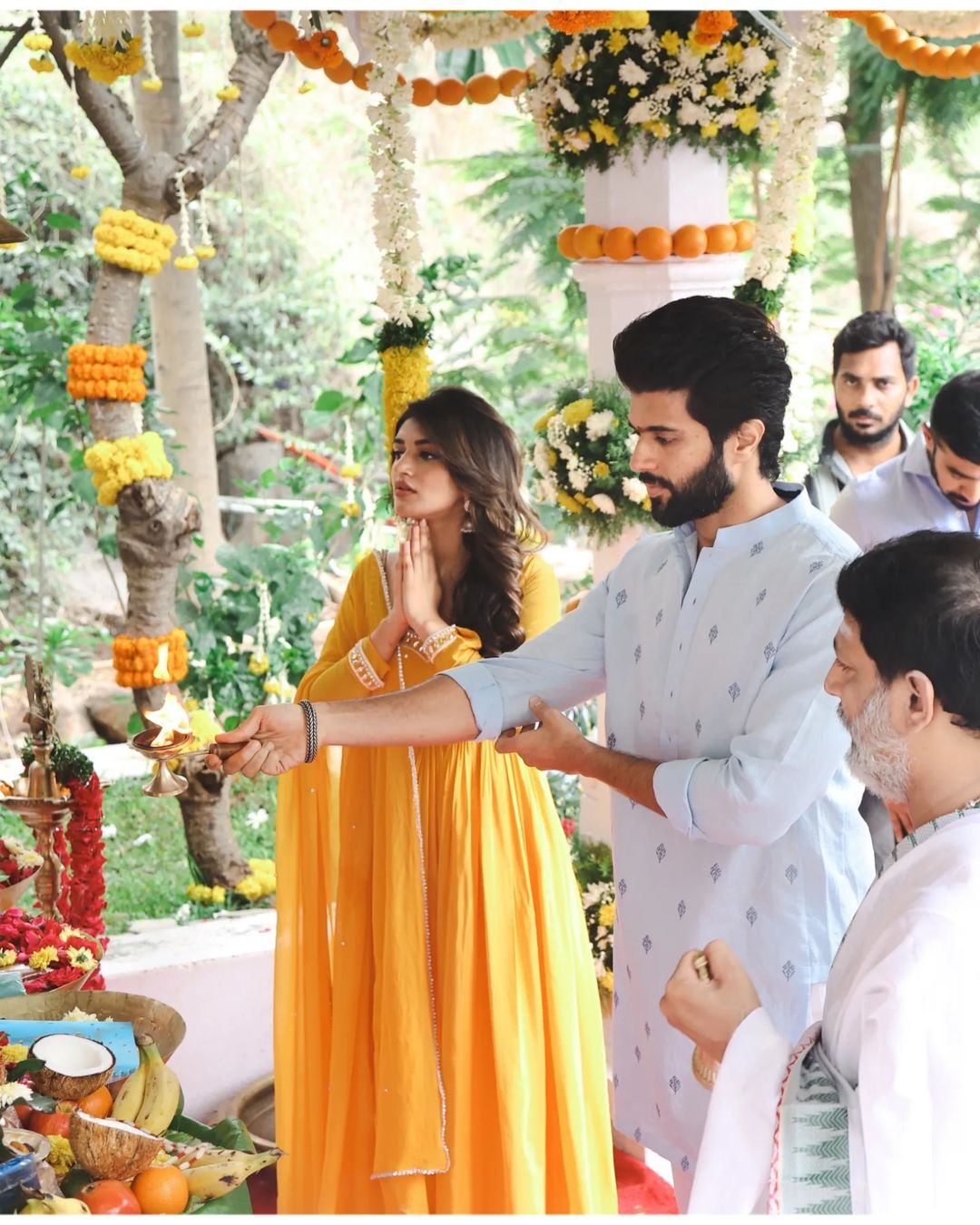 Real groomsmen know how to ace a Haldi celebration while always having each  other's back! This is what a top notch wedding shenanigan l... | Instagram